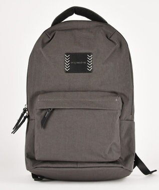 LA BAGAGERIE 【veganview】crinkle nylon backpack Lsize ダークグレー