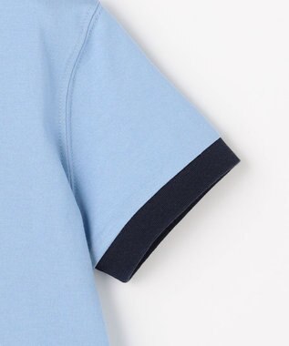 J.PRESS KIDS 【100-130cm】ビックロゴリンガー 半袖Ｔシャツ サックスブルー