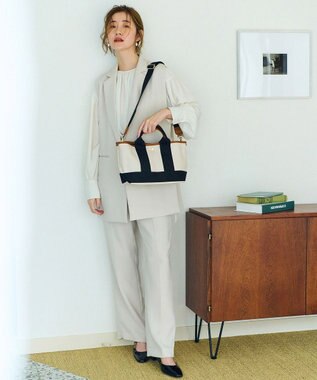 TOPKAPI 【Breath TOPKAPI】SCOTCH GRAIN スコッチグレイン ショルダー付き ミニ トート バッグ クリーム