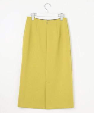 J.PRESS LADIES L 【WEB限定カラーあり・洗える】ダンボール ナロー スカート ピスタチオ系