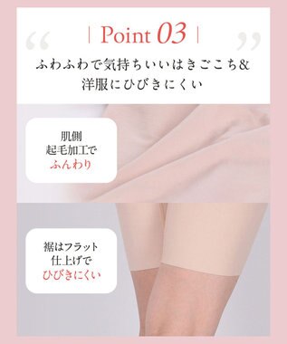 Wing 補整ショーツ ほどよいおなか押さえ まるみのあるヒップライン ラクな着用感 【Pパンツ】 ロング丈 はきこみ丈ふかめ KJ4825 ウイング／ワコール ベージュ