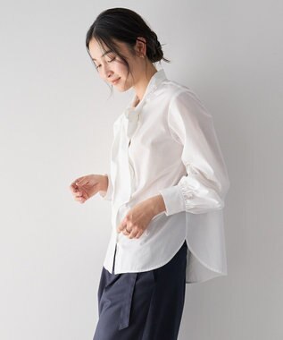 YECCA VECCA ボウタイシャツ White