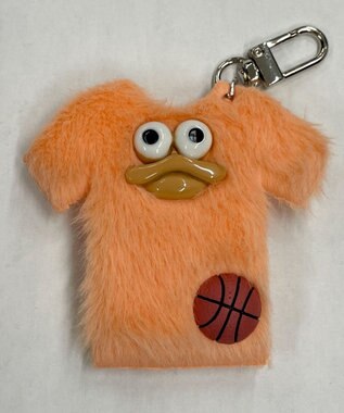 WEGO イケイケスポーツユニフォームモンスターぬいぐるみキーホルダー オレンジ