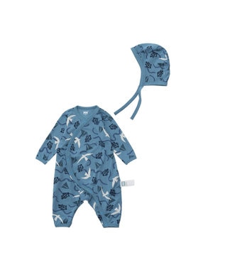 HELLY HANSEN 【べビー】マイファーストHHプリントロンパースセット