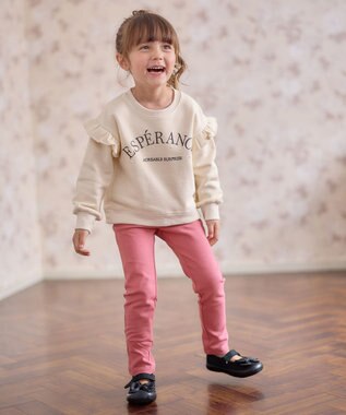 ANY KIDS 【WEB限定】7days デイリー ネコ パンツ ローズ