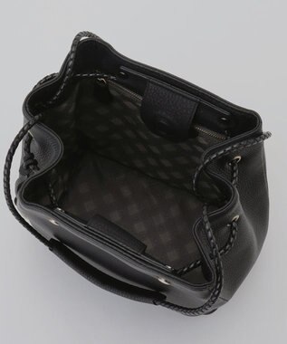 GOTAIRIKU 【ETIAM】シュリンク ドローストリングバッグ《Cocoon》 ブラック系