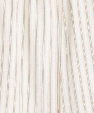 J.PRESS LADIES L TW ストライプ＆チェック カットソー ホワイト系1