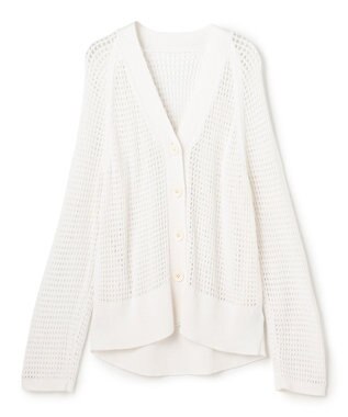 uncrave メッシュニット カーディガン
