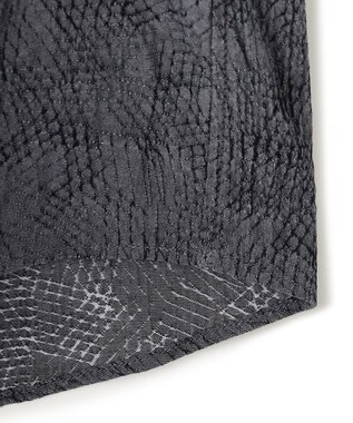 JOSEPH HOMME アブストラクトジャガード レギュラーカラーシャツ グレー系