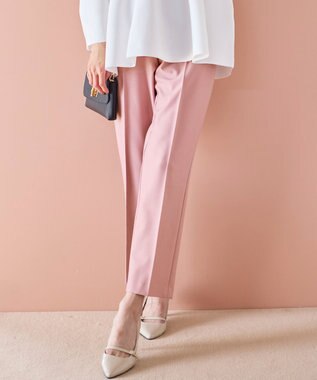 【洗える】褒めらレディテーパード パンツ