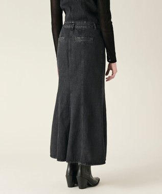 GRACE CONTINENTAL マーメイドデニムスカート ブラック