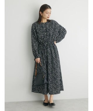 Green Parks ・ＥＬＥＮＣＡＲＥ　ＤＵＥ　ダルメシアンワンピース Black