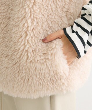 Green Parks ・ＥＬＥＮＣＡＲＥ　ＤＵＥ　シープファーベスト Light Beige