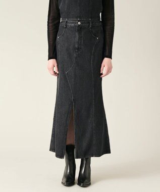 GRACE CONTINENTAL マーメイドデニムスカート ブラック