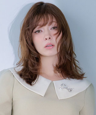 TOCCA 【八木アリサさん着用】SHAKE RIBBON 2WAY BROOCH NECKLACE ブローチネックレス