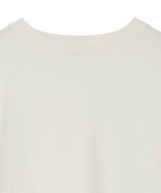 earth music&ecology 【吸湿発熱】あったかフェミニンインナー（シャツヘム） Off White