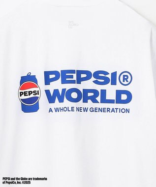 PW CIRCULUS 〈Pepsiコラボ〉【UNISEX】Pepsi World Graphic モックネックT ブラック系