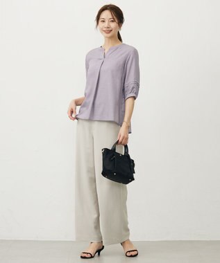 J.PRESS LADIES 【新色登場！・WEB限定カラーあり・2way】ナイロン ポシェット バッグ ブラック系