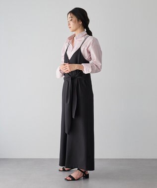 YECCA VECCA マルチwayキャミオールインワン Black