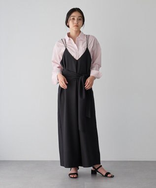 YECCA VECCA マルチwayキャミオールインワン Black