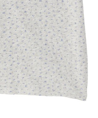 earth music&ecology アイレットミニ裏毛Tシャツ Gray Mixture