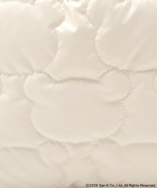 earth music&ecology 【予約】リラックマ×earth シルエットキルトトートバッグ アイボリー