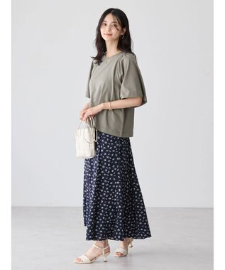 AMERICAN HOLIC フレアスリーブカットプルオーバー Khaki