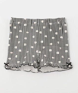 ANY KIDS 1分丈スパッツ ギンガムチェック