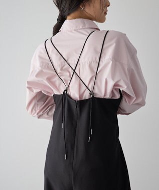 YECCA VECCA マルチwayキャミオールインワン Black