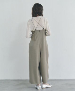 YECCA VECCA マルチwayキャミオールインワン Gray Beige