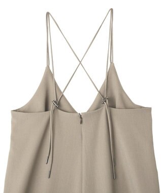 YECCA VECCA マルチwayキャミオールインワン Gray Beige