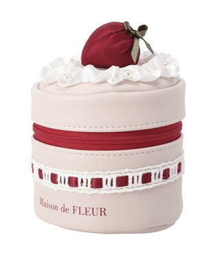 Maison de FLEUR ガトーフレーズポーチ Pink