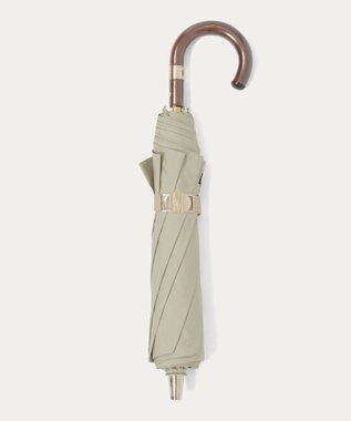 MOONBAT POLO RALPH LAUREN（ポロ ラルフローレン）晴雨兼用日傘 ワンポイント ポロポニー 無地  折りたたみ傘 楽折 遮光 遮熱 UV ブラウン