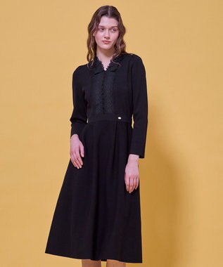 TOCCA LACE ROAD STORY ニットドレス
