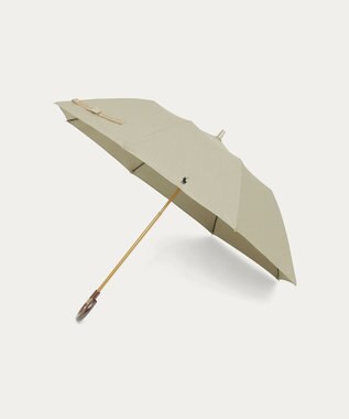 MOONBAT POLO RALPH LAUREN（ポロ ラルフローレン）晴雨兼用日傘 ワンポイント ポロポニー 無地  折りたたみ傘 楽折 遮光 遮熱 UV ブラウン