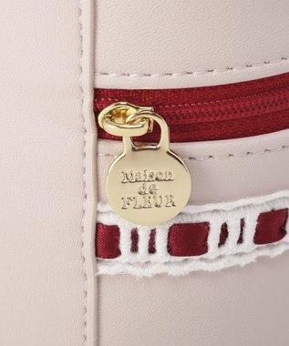 Maison de FLEUR ガトーフレーズポーチ Pink
