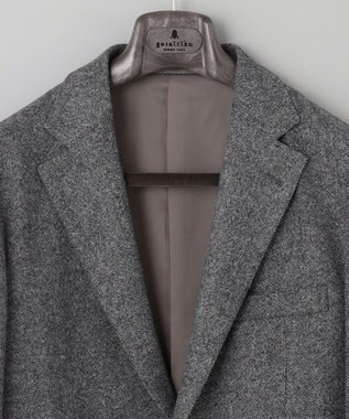 GOTAIRIKU 【セットアップ対応 / AIRY MOVE】RENEWOOL セットアップジャケット ライトグレー系8