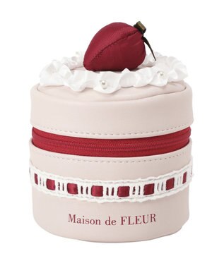 Maison de FLEUR ガトーフレーズポーチ Pink
