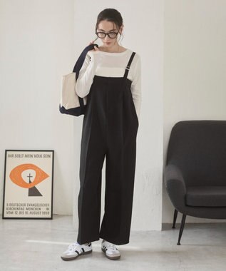WEGO 【ANGIE VINTAGE】ベアオールインワン ブラック