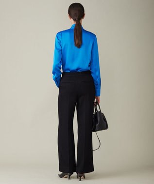 ICB ヘビーカルゼ ワイドストレートパンツ ブラック系