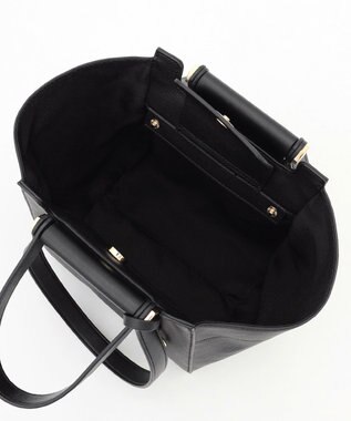 組曲 2wayハンドルスモールハンドバッグ ブラック系