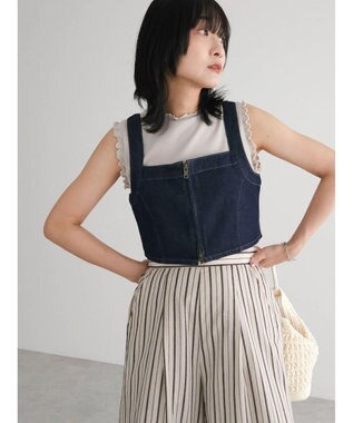 Green Parks デニムビスチェ One Wash