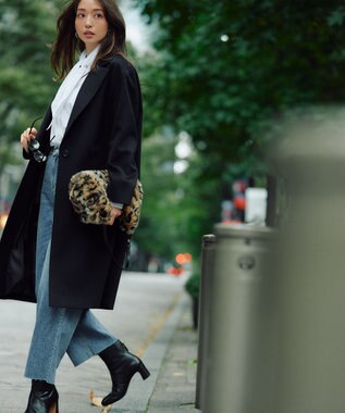 23区 【CLASSY.1月号掲載】レオパード ファー バッグ レオパード