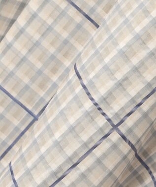 組曲 【洗える】シアーチェック スカート ベージュ系3