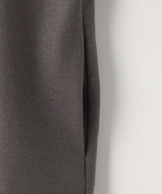 自由区 【WEB限定】ウールミルドジャージー スリーブコンシャスワンピース グレー系