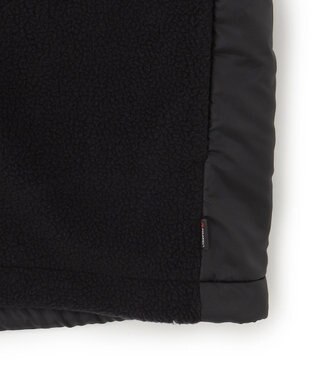 UNFILO MENS 【男女兼用】ポーラテック ボアベスト ブラック