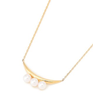 23区 アコヤパール ネックレス ゴールド系