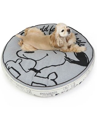 PET PARADISE スヌーピー クッション （90cm） 《ハッピーダンス柄》 ハッピーダンス柄