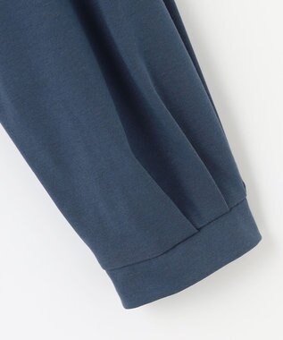 J.PRESS LADIES 【吸水速乾】プレーティングジャージー タックディティール カットソー ダルブルー系