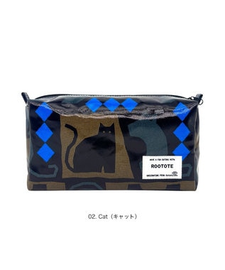 ROOTOTE 3614【ラミネート加工】EU.ウイズルー.ポーチ.ラミネート-U